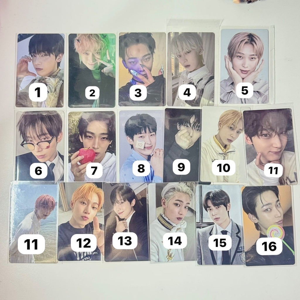 SUNOO ENHYPEN OFFICIAL PHOTOCARD