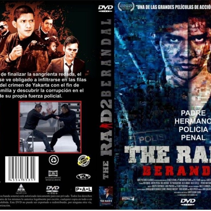 KASET DVD FILEM THE RAID 2-DVD FILMS THE RAID 1