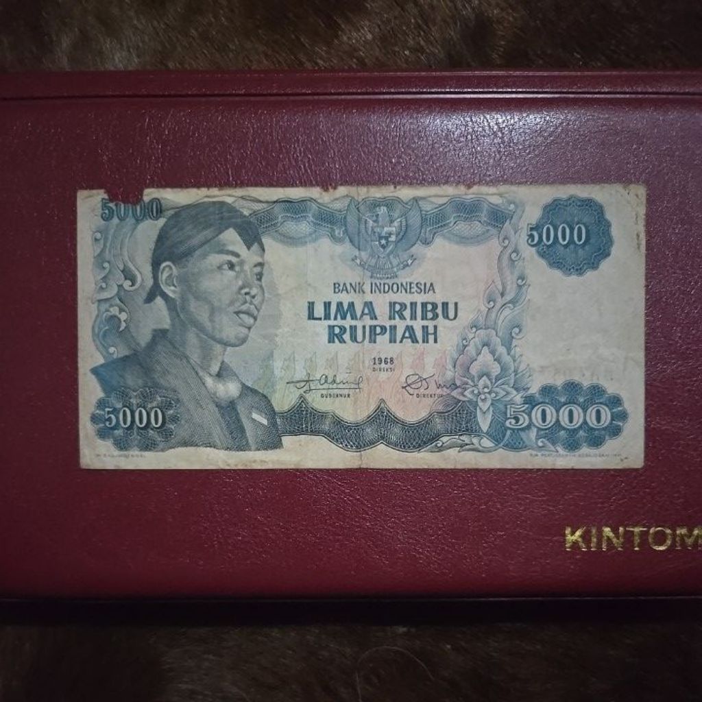 Oeang Koe Now 5000 Rupiah Sudirman Tahun 1968