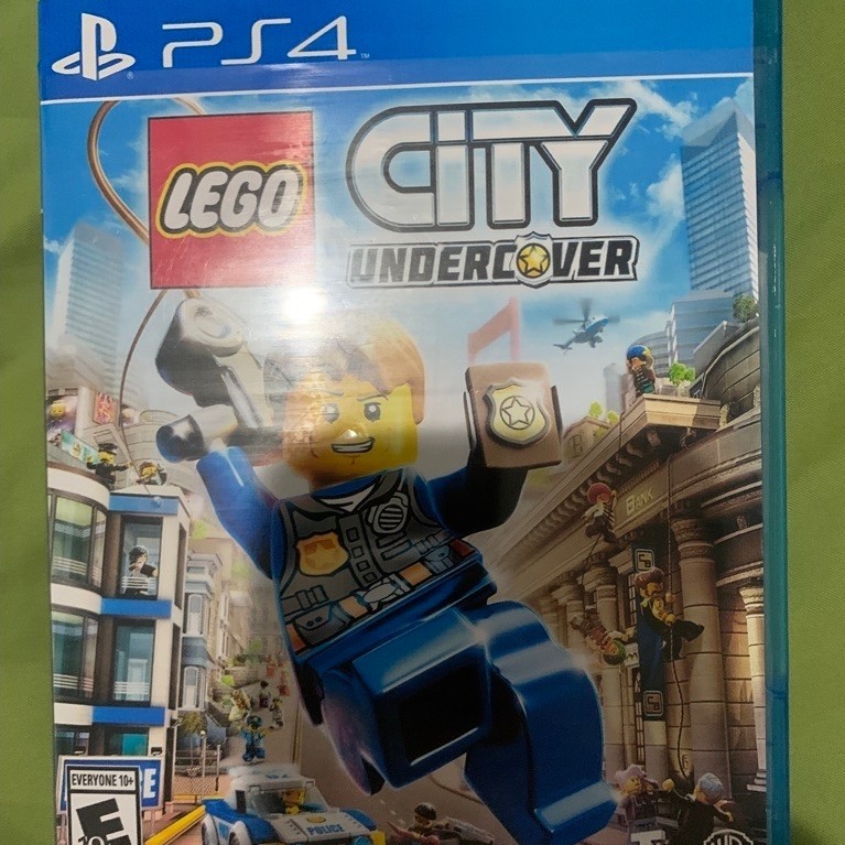 kaset ps 4 lego city undercover second