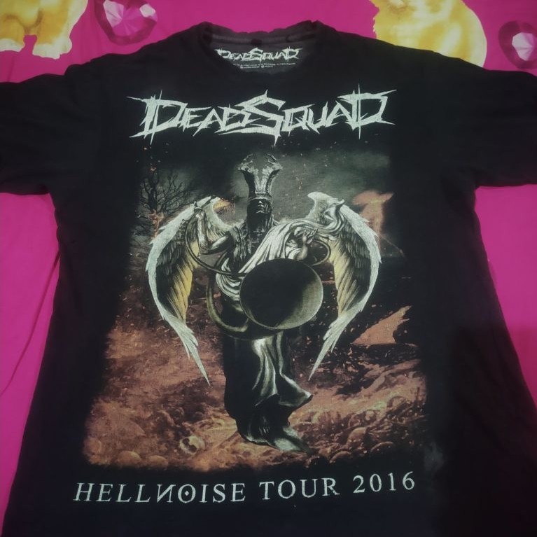 Kaos Metal Ts. DeadSquad - Hellnoise Tour 2016 Katun M