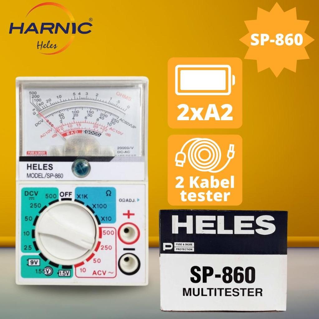 Multitester Heles SP860 / Avometer / Multimeter Analog Heles SP 860