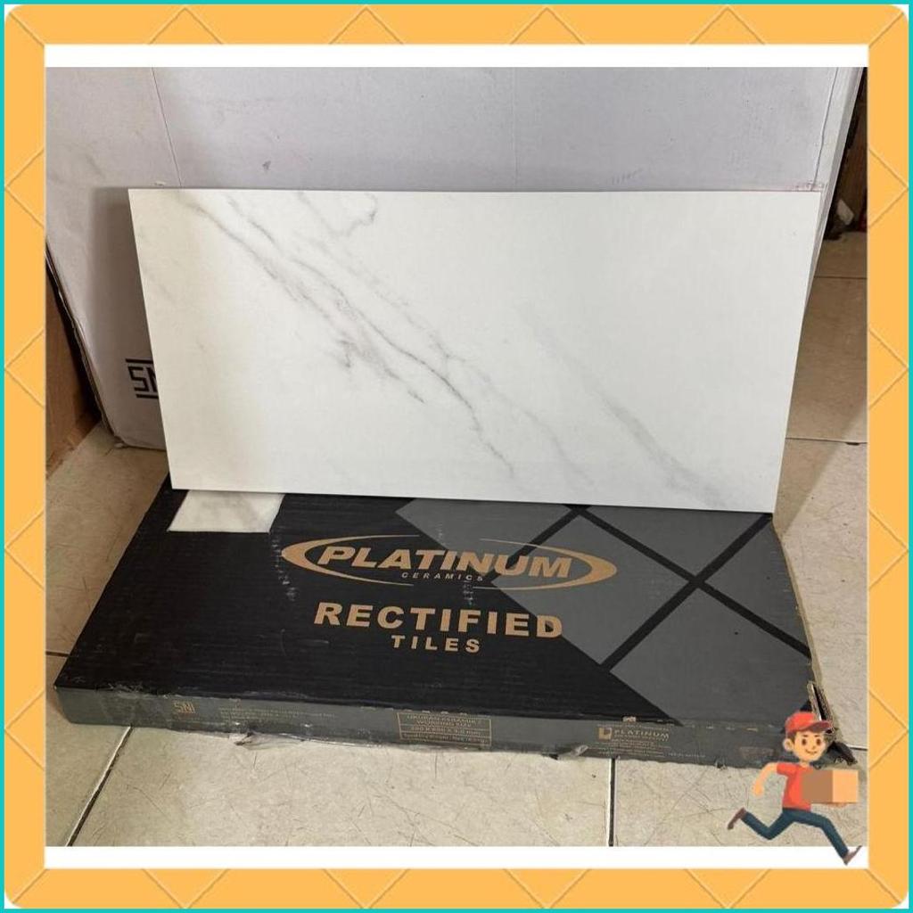 Keramik Platinum 30X60 Toronto Grey Rec Glossy / Keramik Dinding Platinum 30X60 6.6