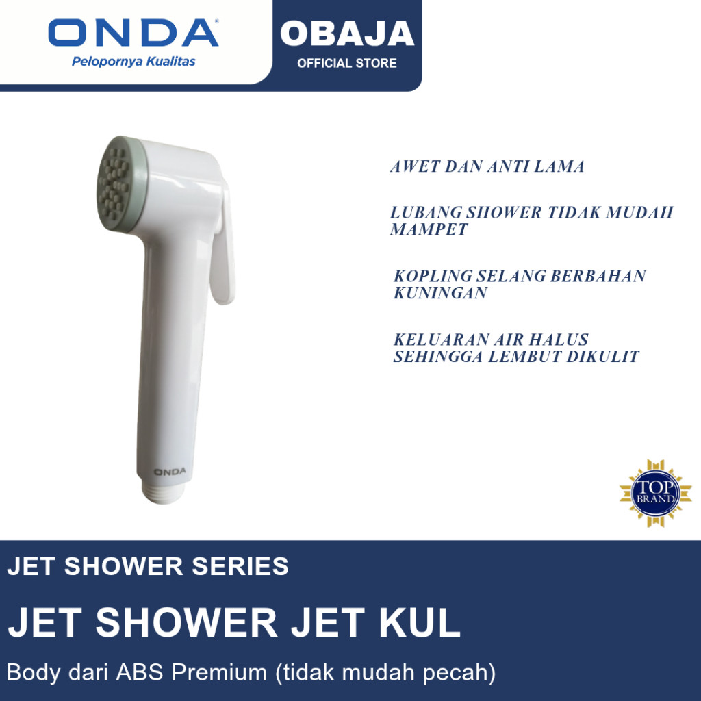 Onda Jet Shower Jet Kul White Onda / Jet shower Onda