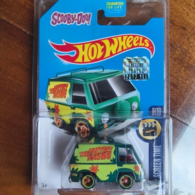 Hot Wheels The Mystery Machine Scooby Doo Factory Sealed 2017 Set Super Treasure Hunt THS