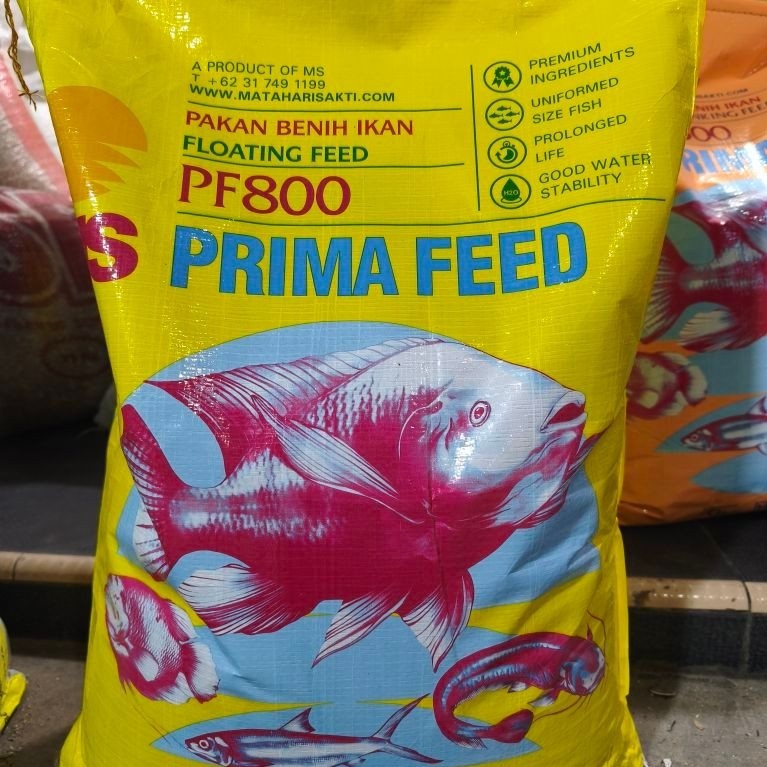 Pakan benih ikan PRIMA FEED PF 800