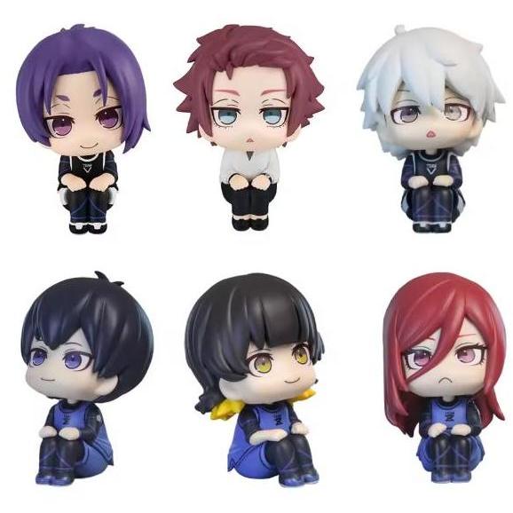 Blue Lock Isagi Nagi Bachira Chigiri LookUp / Rukkapu Action Figure