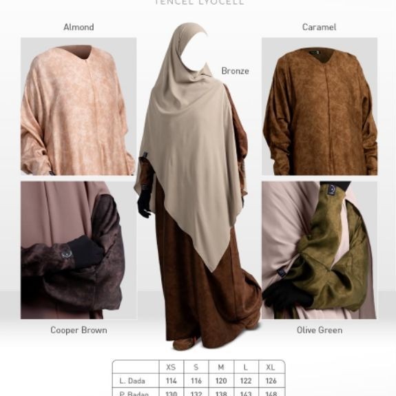 NWT Aljenna Jaleela, Kareen Tunik, Shofi, Camea, Muruna, Saweeyya, sohifaa