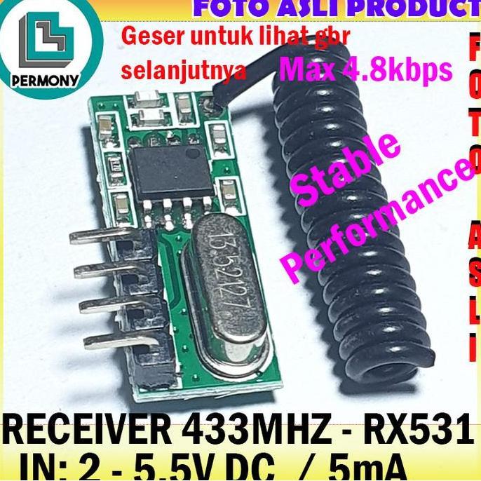 433MHZ RECEIVER MODULE 433 MHZ MODUL
