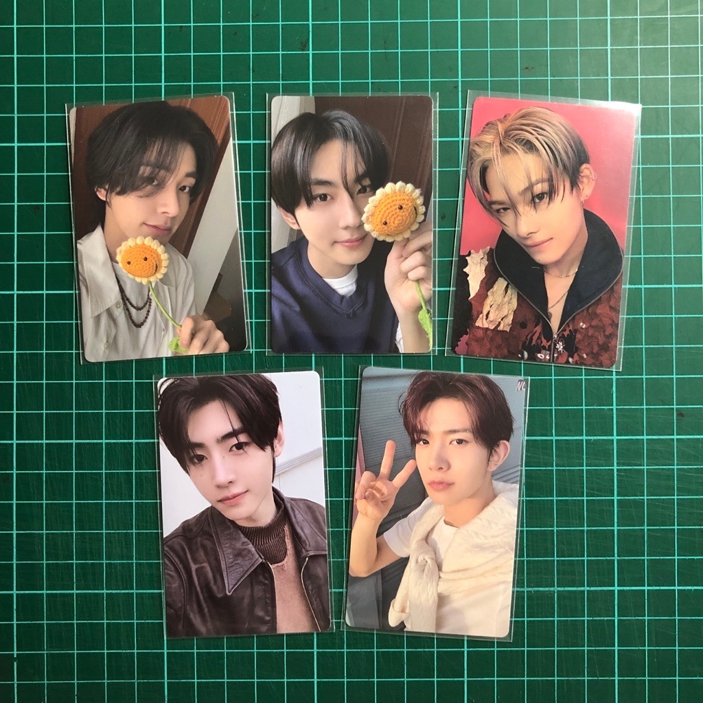 photocard enhypen jake jungwon ni-ki sunghoon heeseung romance untold weverse orange blood
