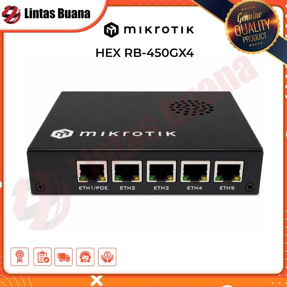 Mikrotik RB450Gx4 Router Indoor / RB 450GX4 / RB-450GX4 / rb450 gx4