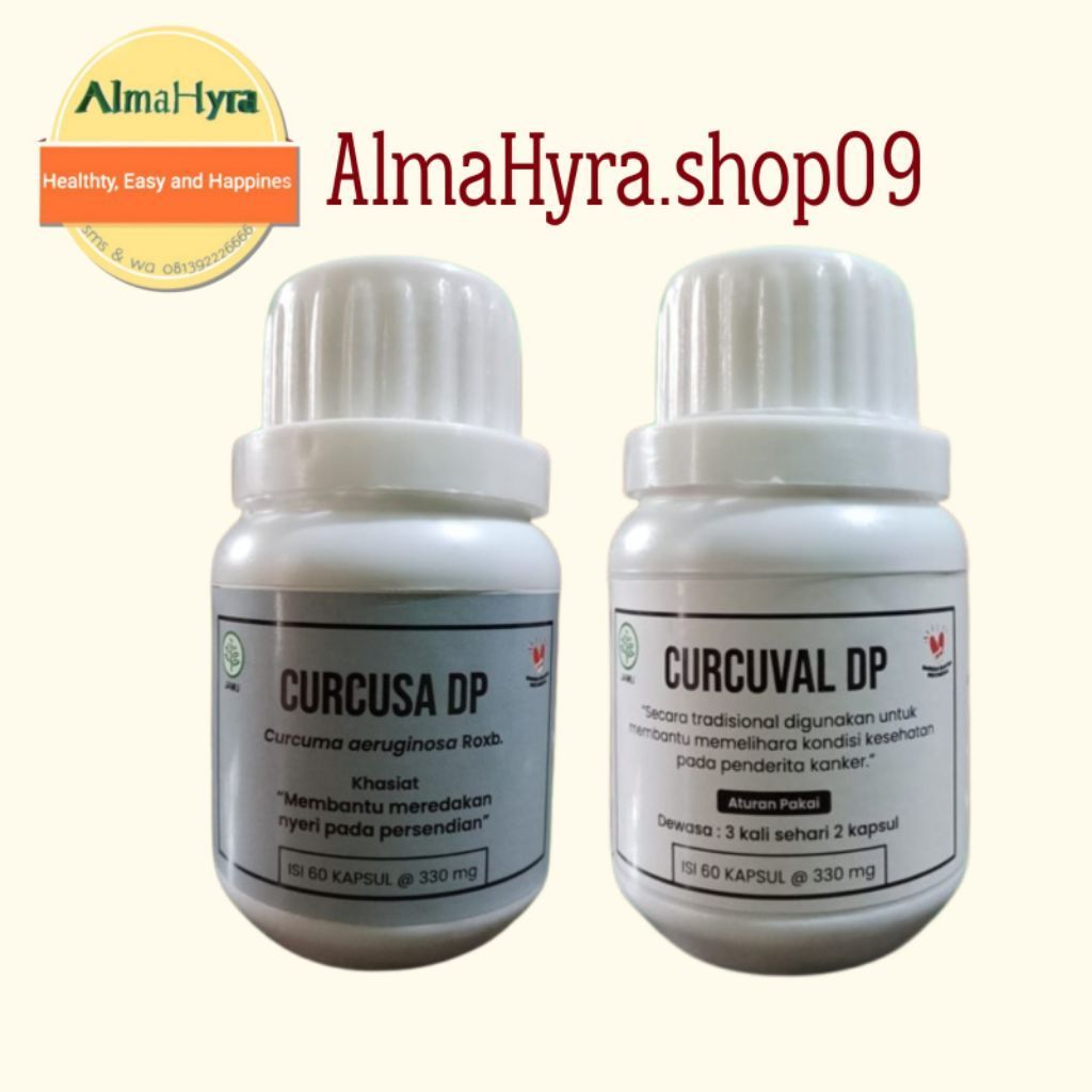 Kunir Putih Curcuma Curcuval DP l Temulawak l Kunir Kuning l Kunir Hitam l Sambiloto l Kelor Herbal 