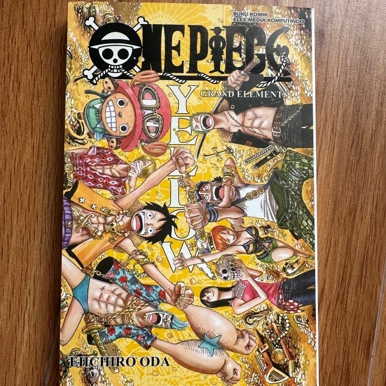 Komik one piece yellow grand elements