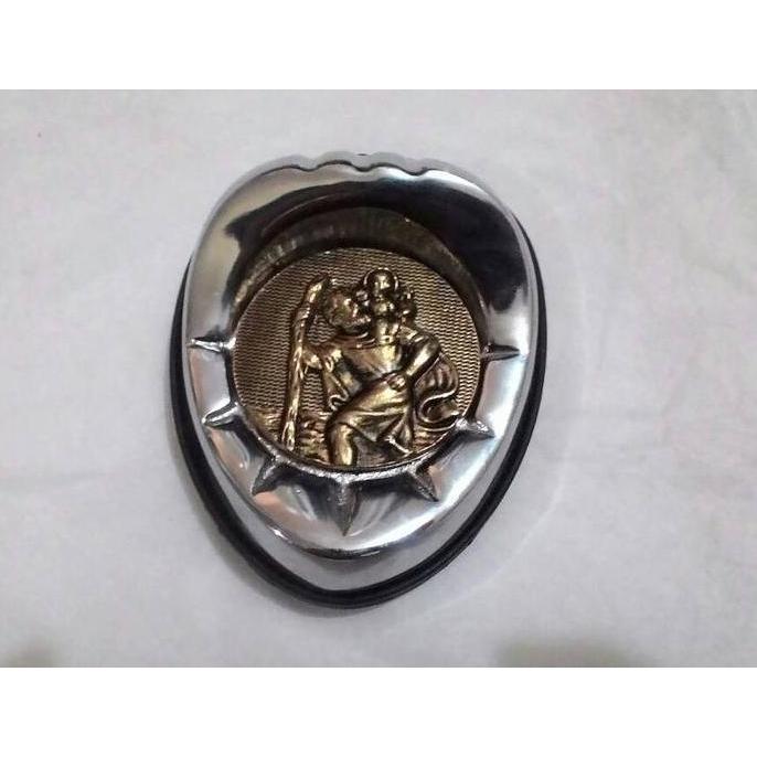 Badge/Emblem Vespa St. Christopher Remade Detail