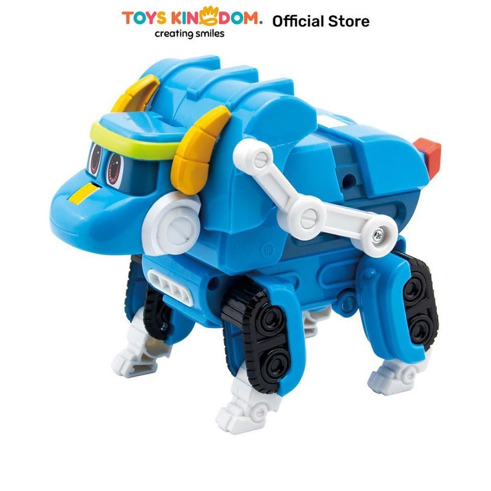 Toys Kingdom Gogodino Robot Tomo Series3 - Biru Mainan Dinosaurus Transformasi Figure Koleksi Anak