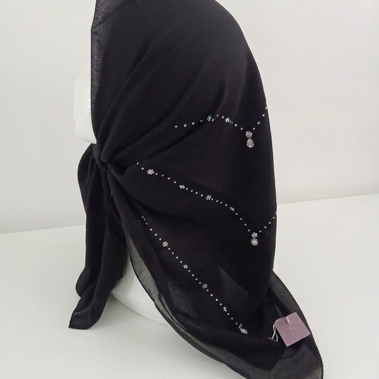 NS-Hijab manik model kalung-Hijab manik swarovsky kalung