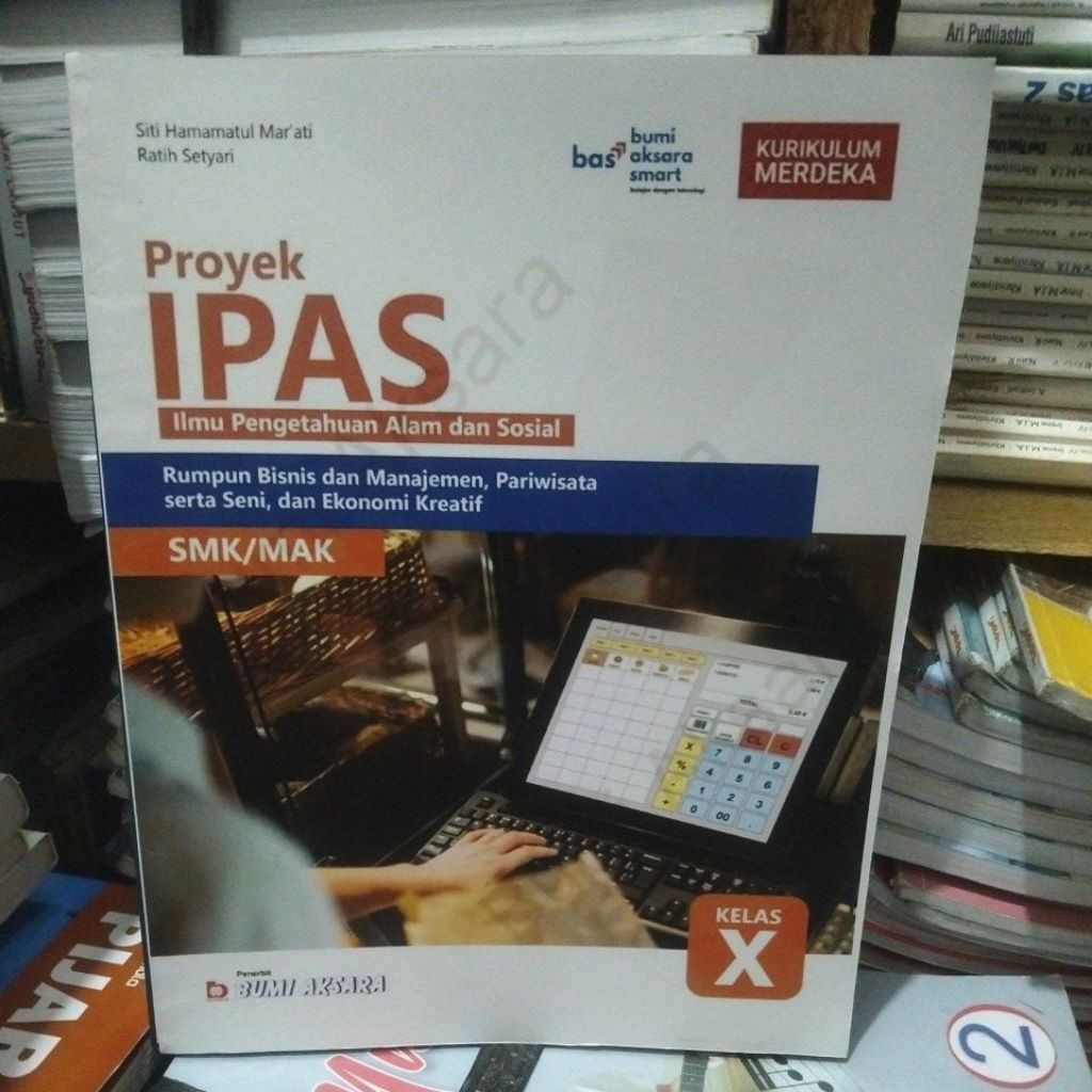 Proyek IPAS Rumpun Teknologi,Binis & Manajemen, Pariwisata serta Seni & Ekonomi Kreatif SMK/MAK kela