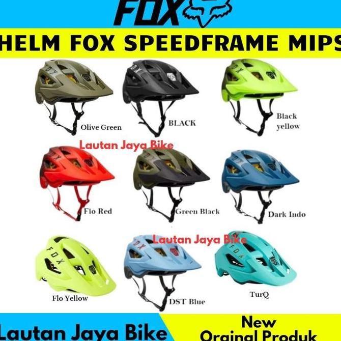 Helm Fox Mainframe/Speedframe MIPS Helm Sepeda Fox