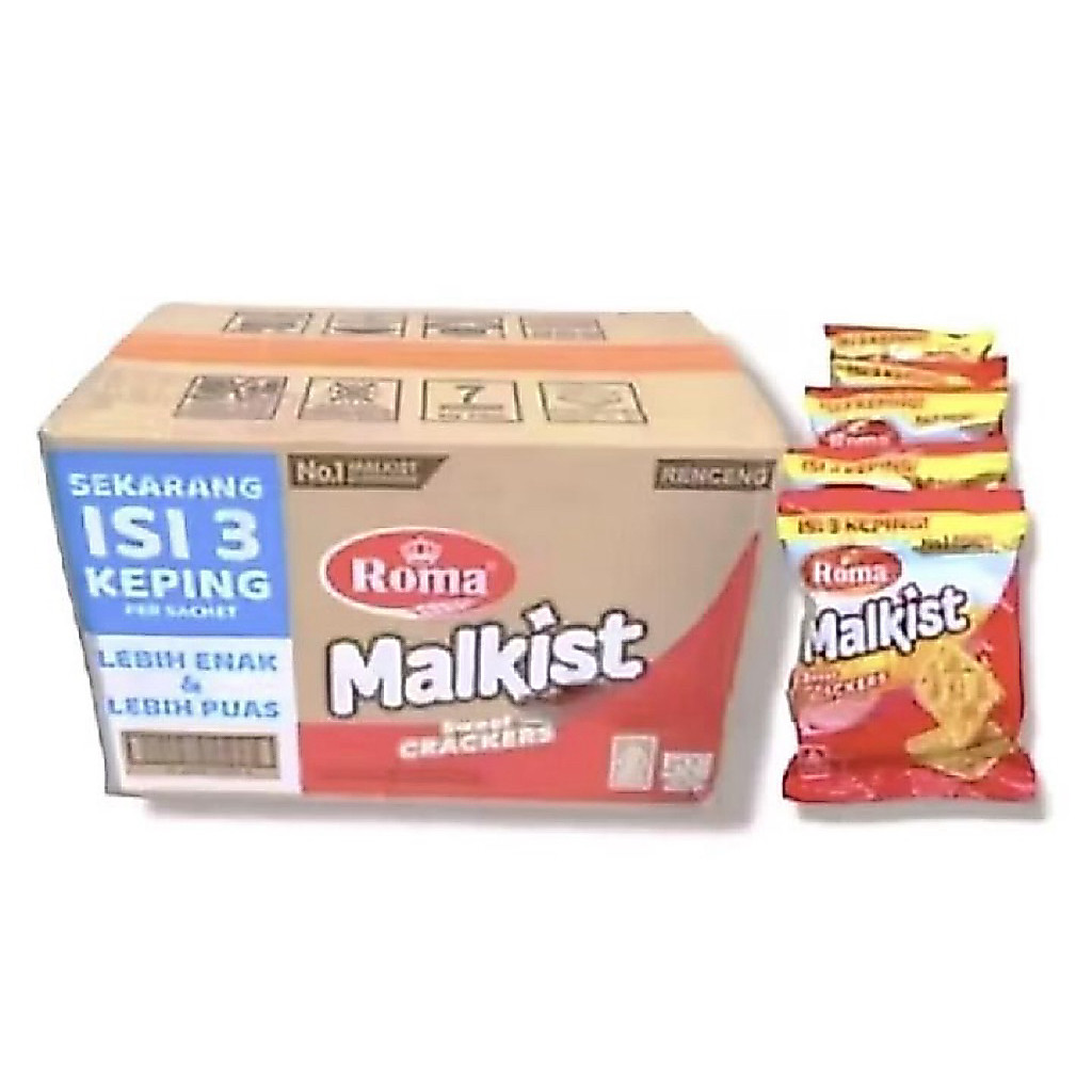 [TERMURAH] Roma Malkist Crackers 21gram (DUS)