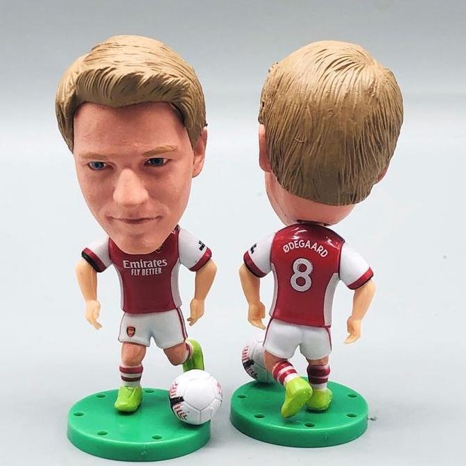 MISNAH78 - FIGURE MINIATUR PEMAIN BOLA THIERRY HENRY MARTIN OODEGARD AUBAMEYANG ARSENE WENGER / ACTI