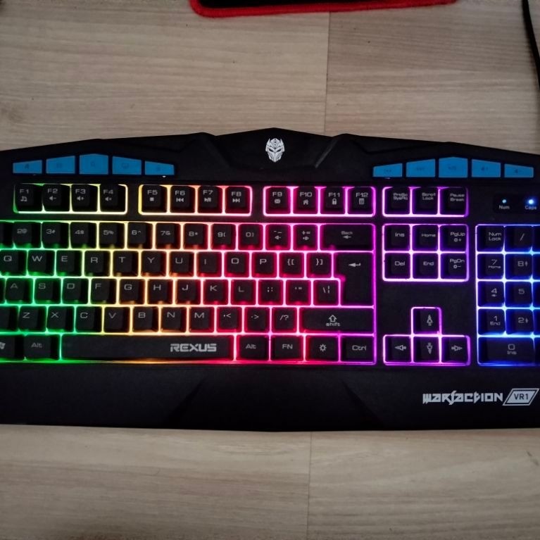 jual keyboard REXUS WARFACTION VR1