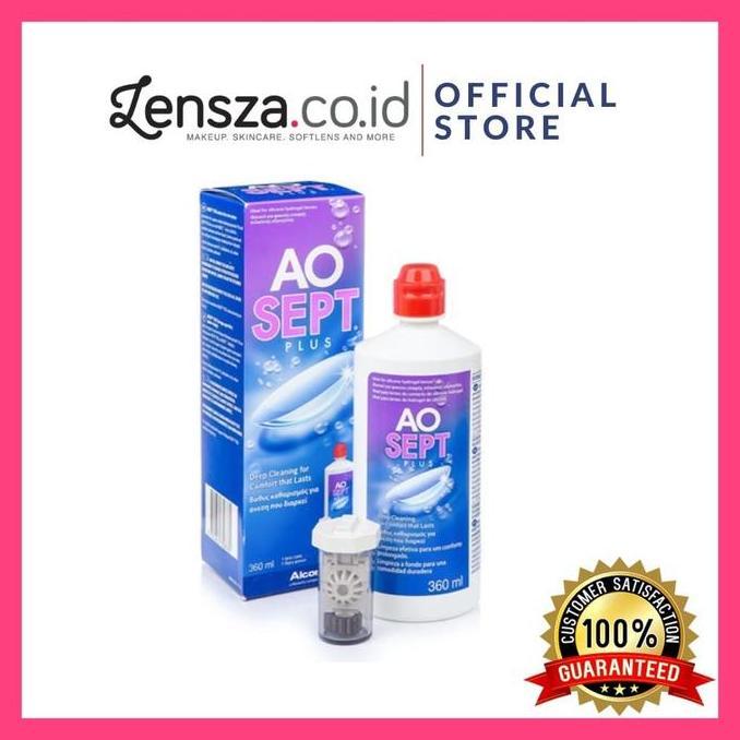 AO Sept 360ml by Alcon / Pembersih AO Sept Plus / Cairan Pembersih Softlens Alcon