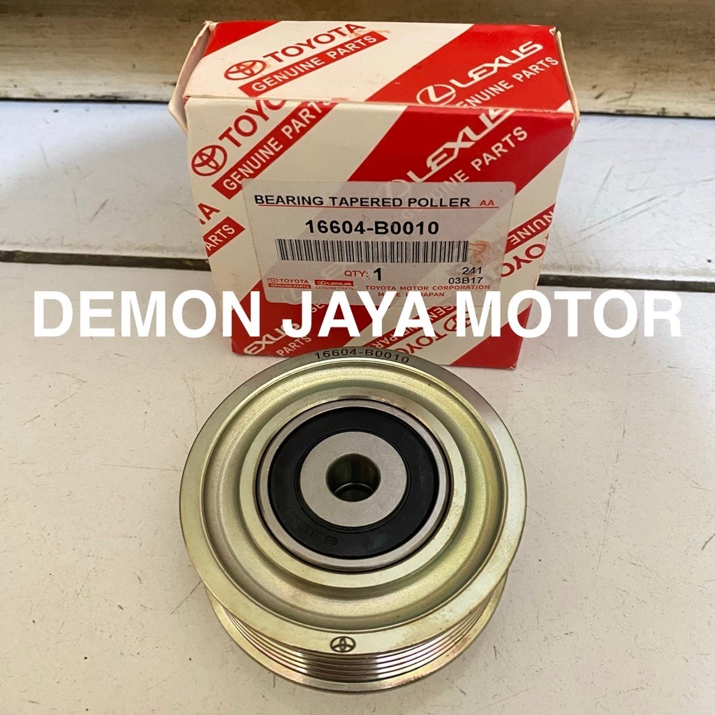 PULLY ALTERNATOR TENSIONER 6PK VELOZ RUSH TERIOS GRAND MAX 16604-B0010