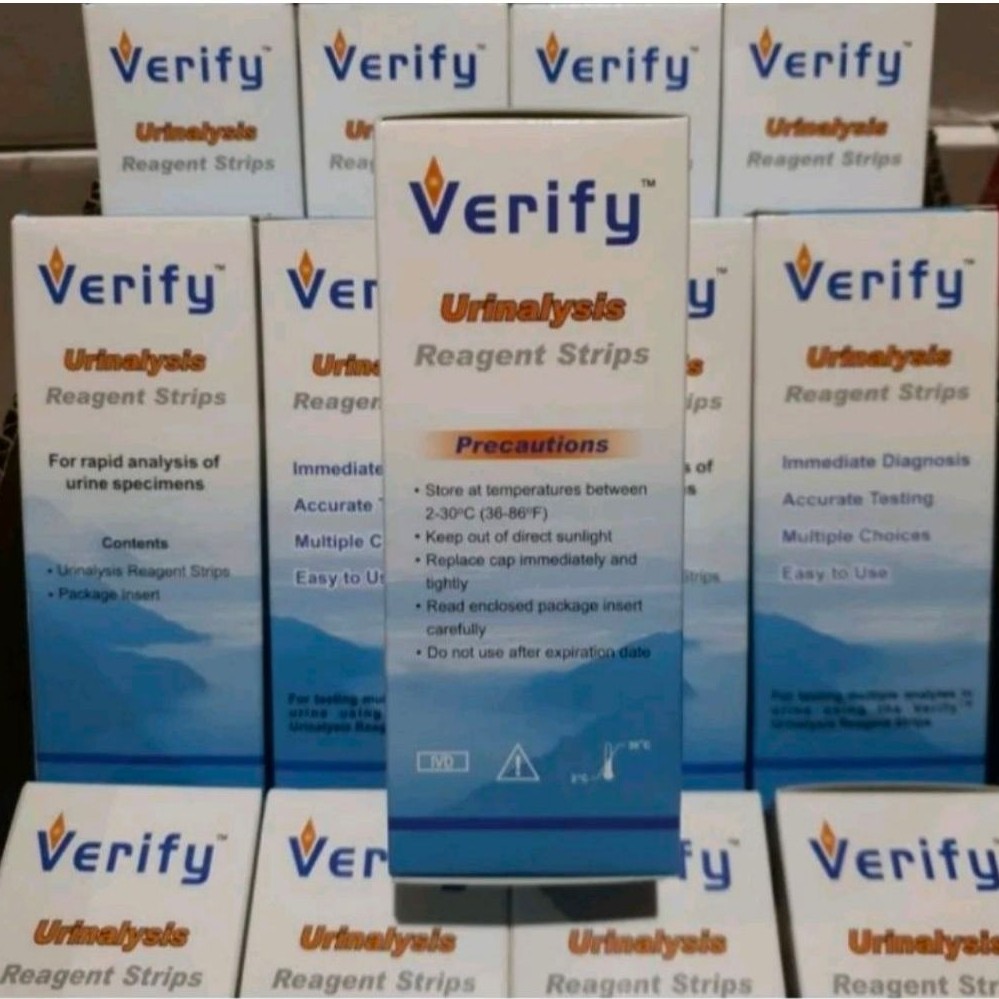 Verify 10P urine strip 10parameter verify urinalysis isi 100