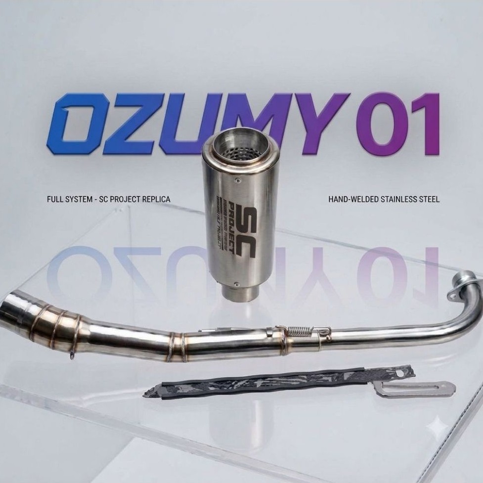 KNALPOT SC PROJECT JUPITER Z JUPITER Z1 VEGA NEW VEGA ZR SUPRA 125 SUPRA 110 KHARISMA SMESH REVO ABS