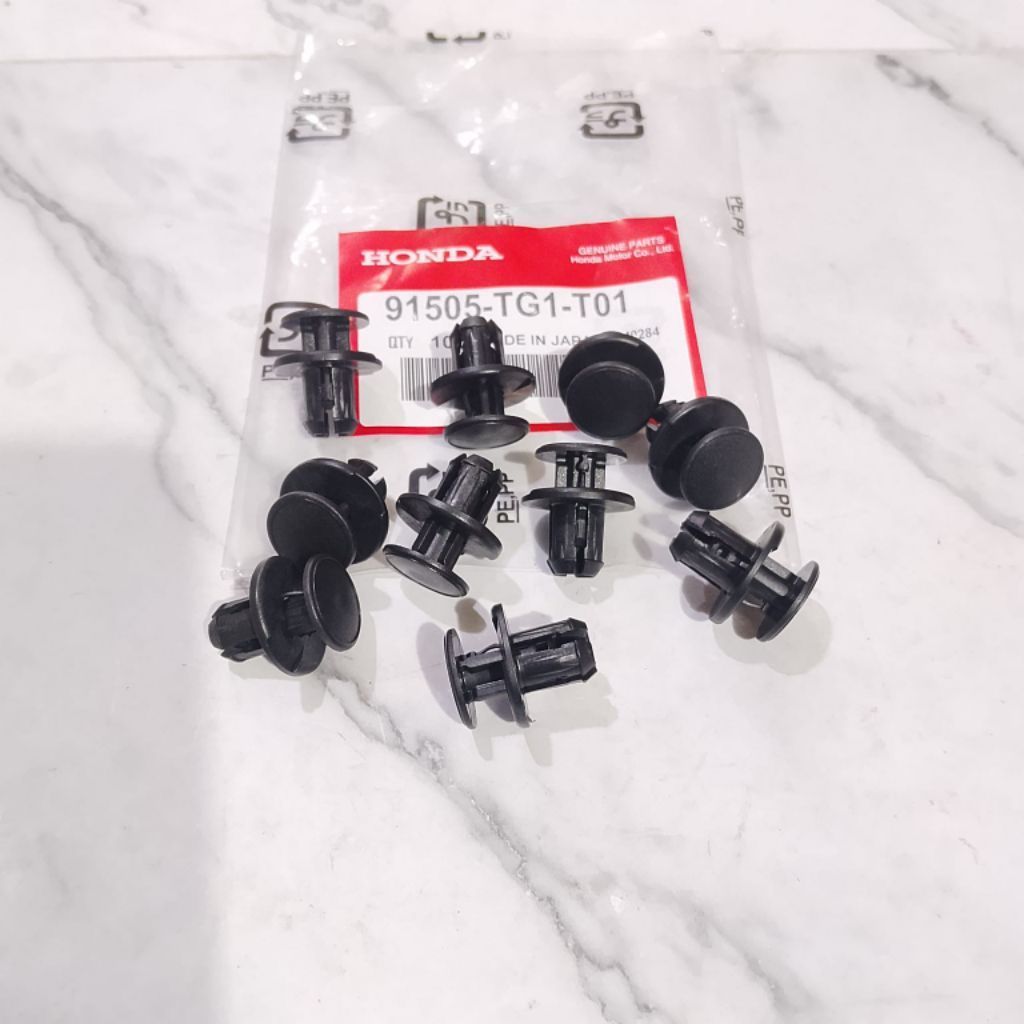 KLIP BEMPER KANCING BEMPER ASLI HONDA UNIVERSAL BRIO MOBILIO BRV 10PC