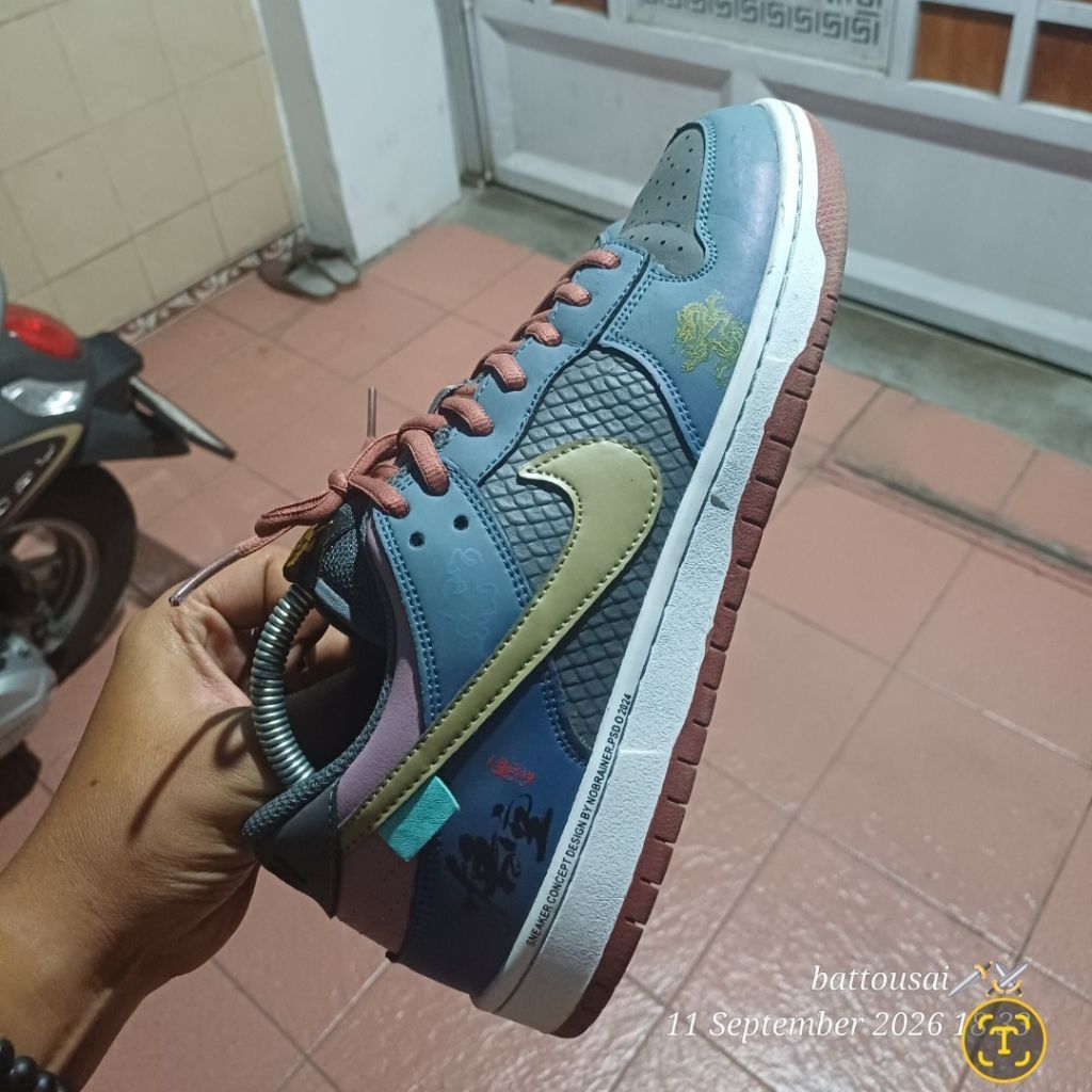 Nike Sb Dunk Wukong Sz 42 Second Kondisi Terbaik