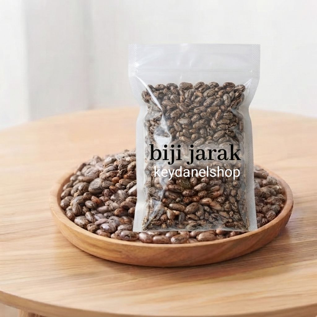Benih biji jarak biji pohon jarak 50 biji
