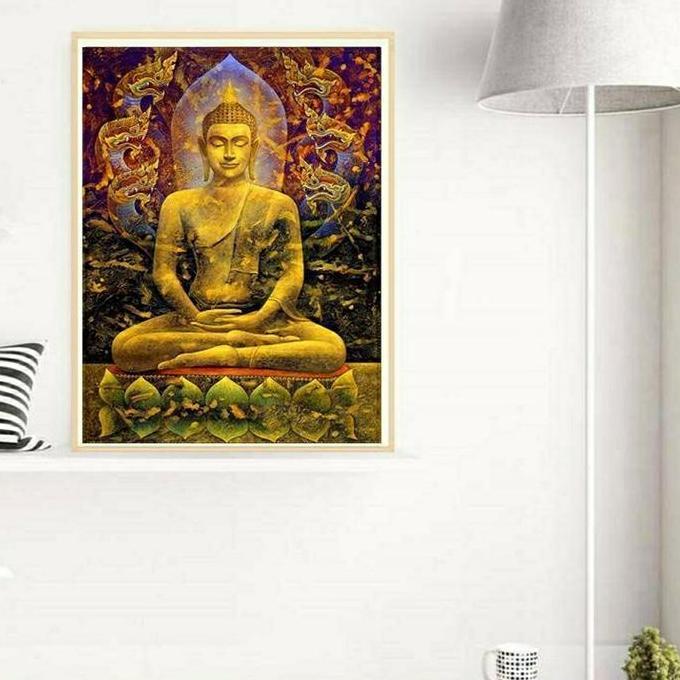 5D Diamond Painting Full Drill, 30x40, Sakyamuni Buddha, Ready