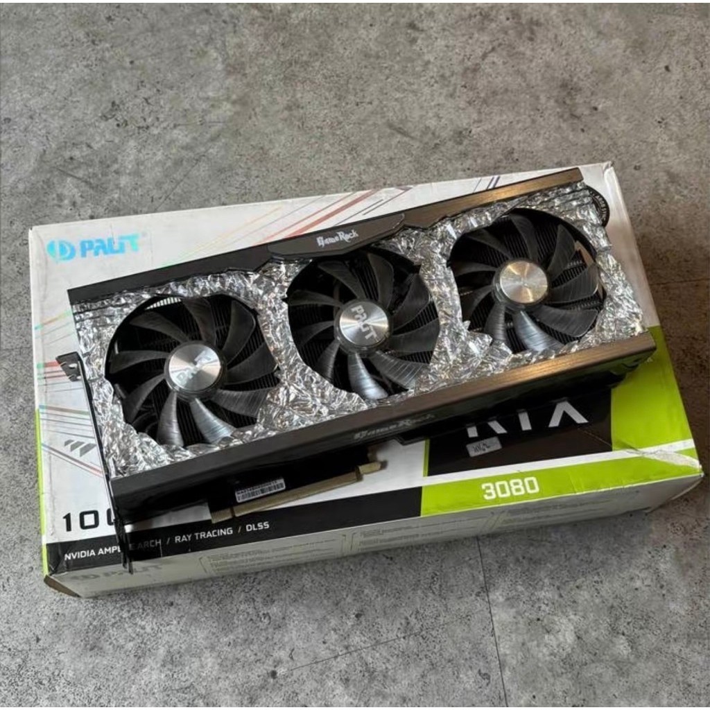 VGA Palit GeForce RTX 3080 10GB GameRock GDDR6 Second