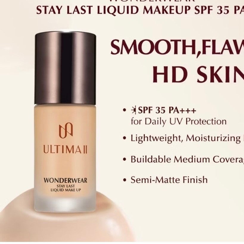 Ultima II Wonderwear Stay Last Liquid Foundation