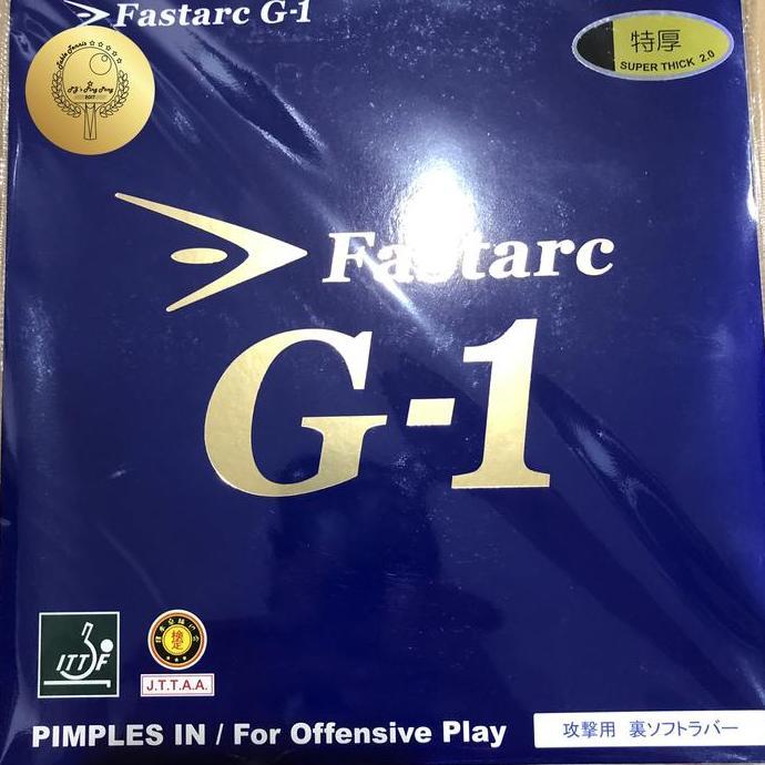 Nittaku Fastarc G1 dan G1 Max Rubber Karet