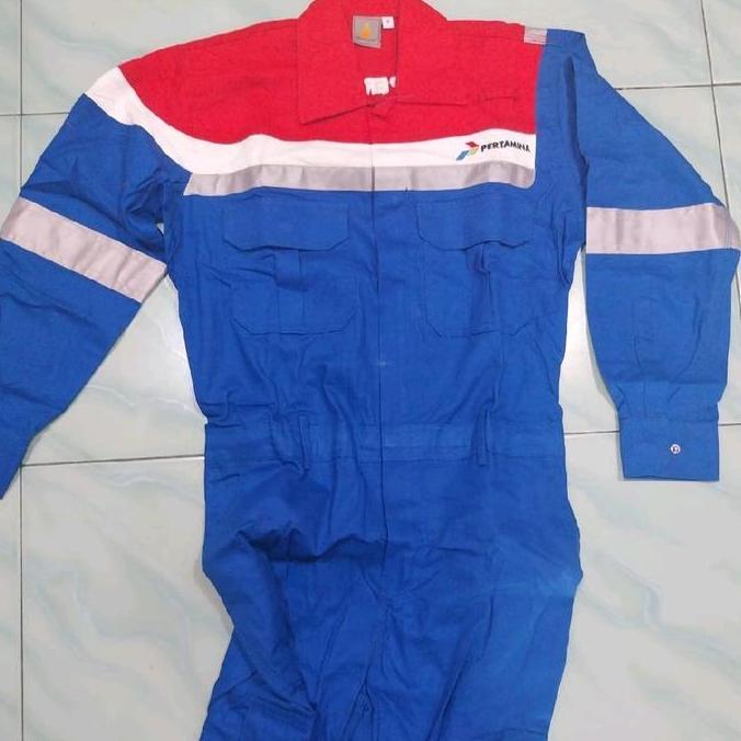 Wearpack Coveroll Pertamina Defender Ultra / Br Shield Original