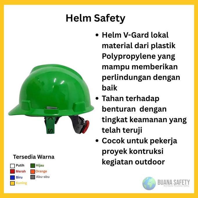 Helm Msa Lokal + Fastrack + Tali Dagu Biru