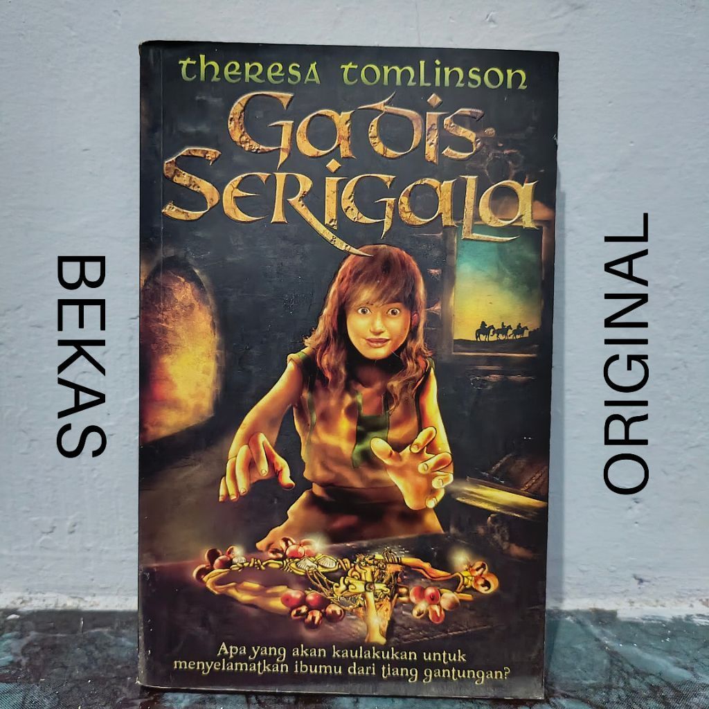 ( BUKU BEKAS ) ( ORIGINAL ) Novel Gadis Serigala Theresa Tomlinson Penerbit Atria