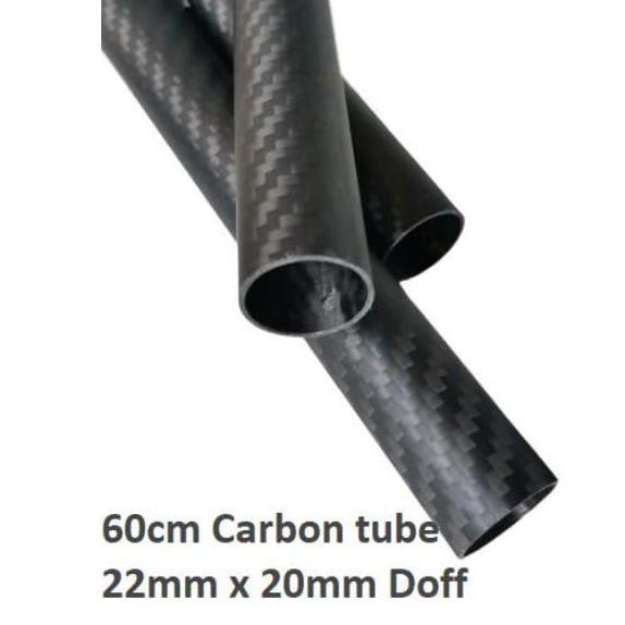60Cm Carbon Tube Pipa Karbon Diameter Od 22Mm Id 20Mm 3K 22X20Mm Dof