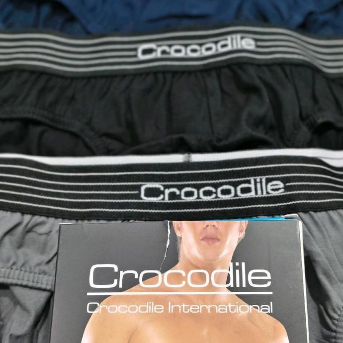 Celana dalam crocodile 247 pria / cd crocodile  pria 247 isi 3 pcs Katun