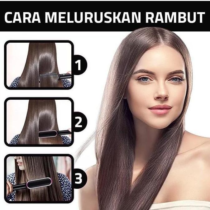 Catokan Sisir Multifungsi FH-909 - FH-909 pelurus rambut
