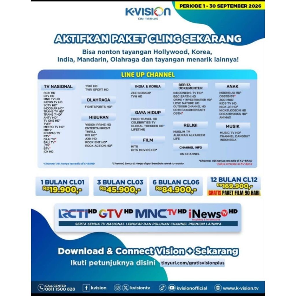 PAKET CLING K-VISION