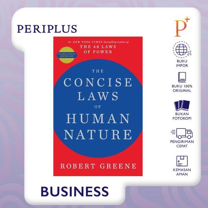 Ucupgrosirtoko - The Concise Laws Of Human Nature - 9781788161565