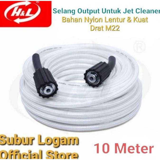 Selang Jet Cleaner 10 Meter Untuk Orion Superjet100Sm / Superjet100Sl Superjet 100 Sm / Sl