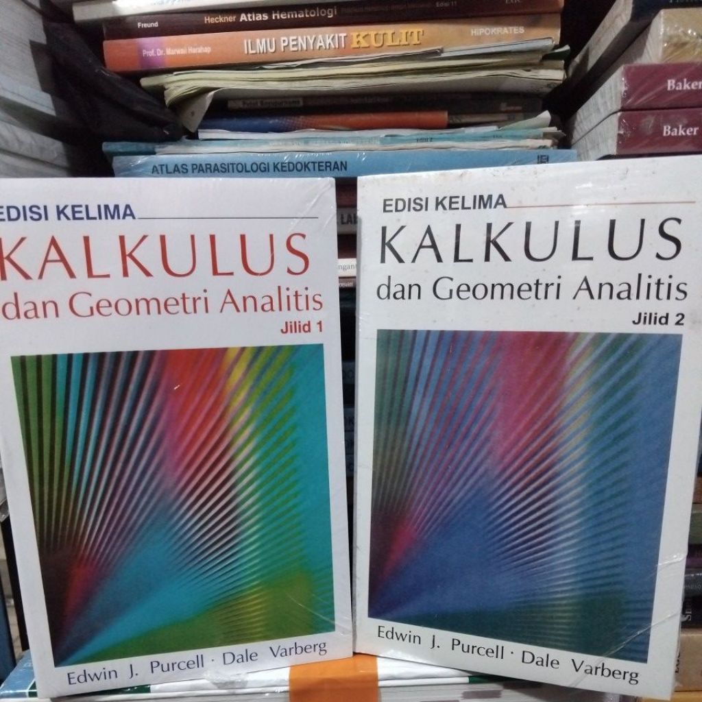 Buku Kalkulus dan Geometri Analitis Edisi Kelima Jilid 1 dan 2 Purcell Varberg