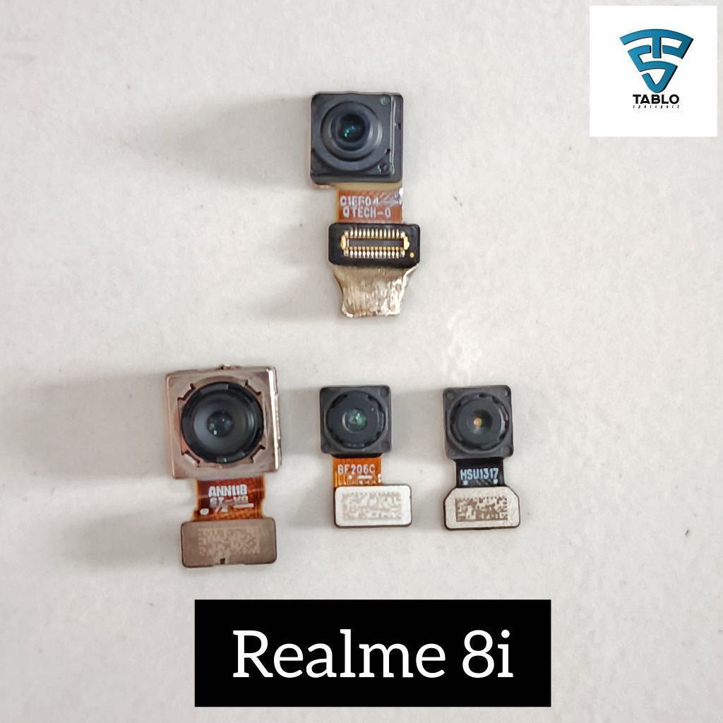 Kamera depan belakang macro realme 8i second copotan hp