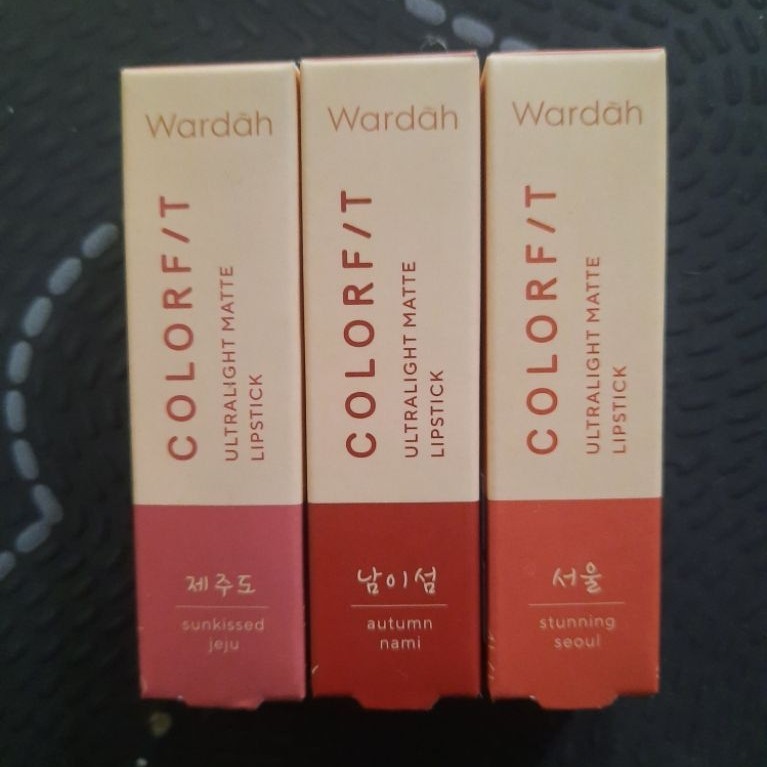 Wardah Colorfit Ultralight Matte Lipstik / Lipstik Wardah / Lipstik