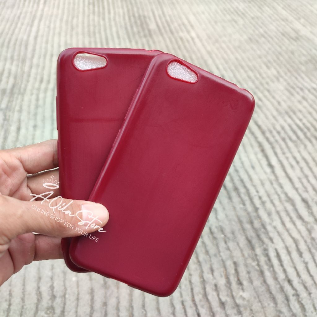 Softcase Candy Vivo Y53 2017 ( Model: 1606 / 1606A ) Case Warna Bahan Lentur