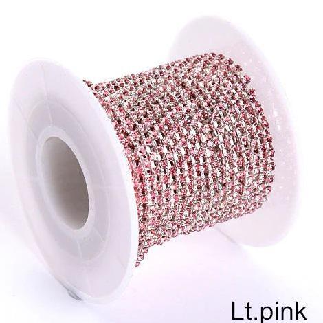 Sewing- Crystal Austria Rantai Rna Cangkang, Kristal Renteng